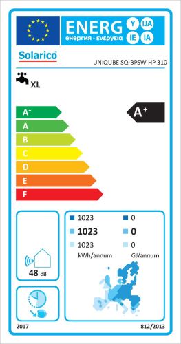ENERGY LABEL SQ-BPSW HP 310