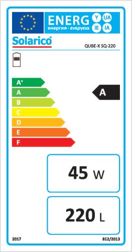 ENERGY LABEL QUBE-X SQ-220
