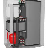 Plug-in Hybrid Station - Model 1 - back view